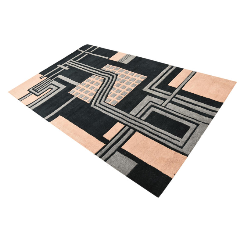Otto Black Rug