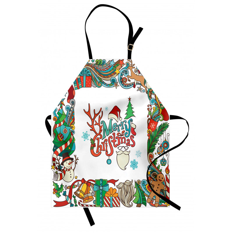 Christmas Bib Apron