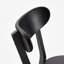 Ensemble de 2 chaises d'appoint 100% chêne massif H 17,7 po-353841313-363660954