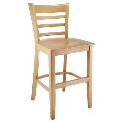 Jimison Solid Wood Counter Stool