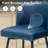 Swivel 26.8'' Faux Leather Counter Stool-106647193