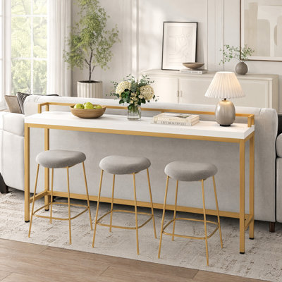 70.9" Extra-Long Entryway Console Table