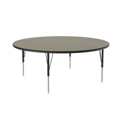 Table d'activité circulaire à hauteur ajustable