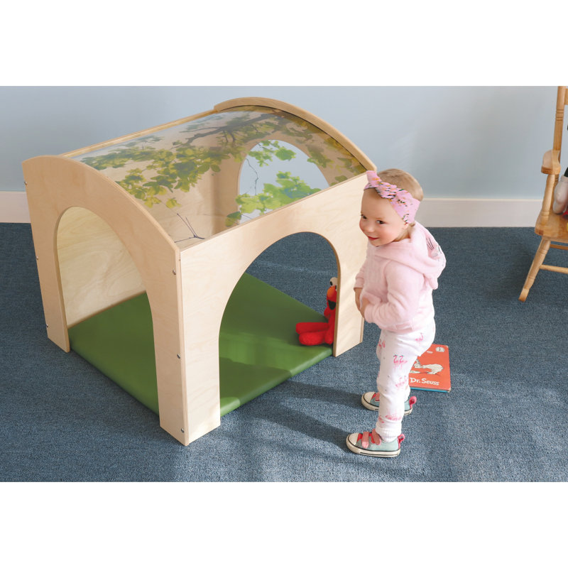Nature View Whitney Brothers® 28.75'' W x 28.75'' D Indoor Manufactured Wood Playhouse