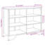 Rydar 101cm Sideboard-276437373