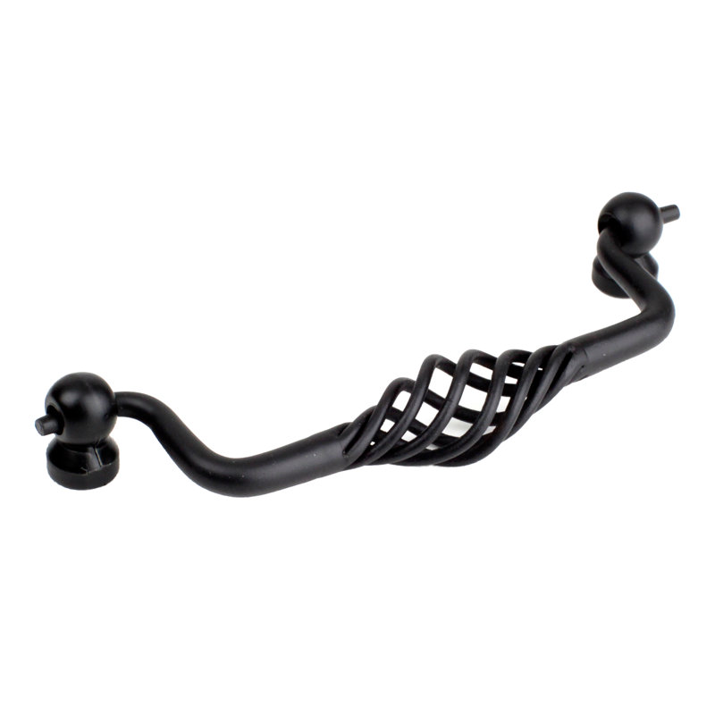 Poignée cage 5 po Orleans, 5", Matte Black