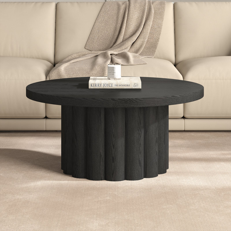 Table basse Olie, Noir