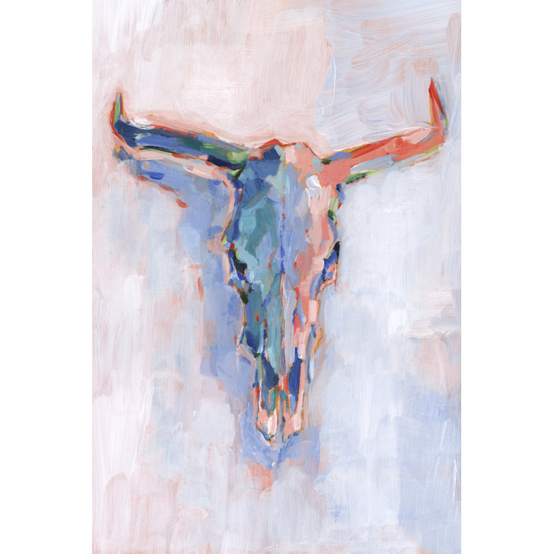 «Modern Western II» par Ethan Harper - peinture sur toile tendue, H 48 po x l 32 po x P 1,25 po