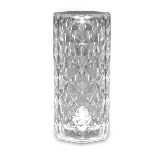 Lit 8,4 po Lampe magique multicolore, télécommande et contrôle tactile à facettes