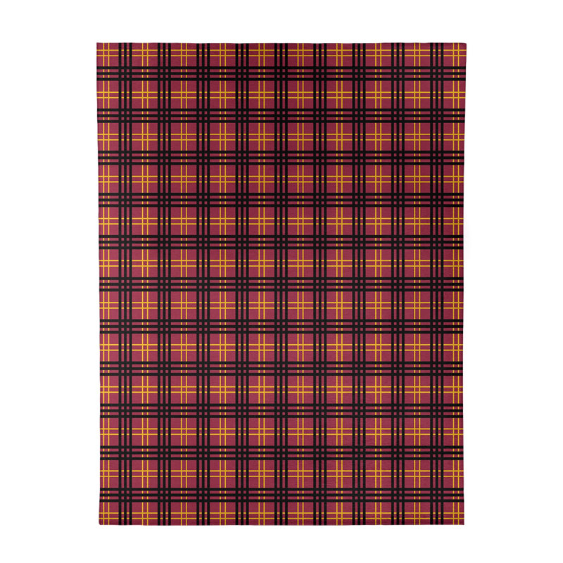 Tapis rouge à carreaux, Rectangle 8 pi x 10 pi