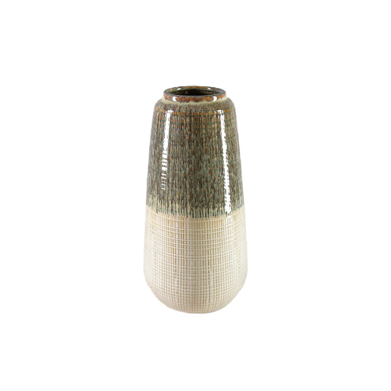 Vase en céramique émaillée Ivy Bronx Terragrid
