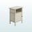 Danielle Laminated Accent Table - Transitional End or Side Table, 23.2'' H X 17.72'' W X 11.64'' D