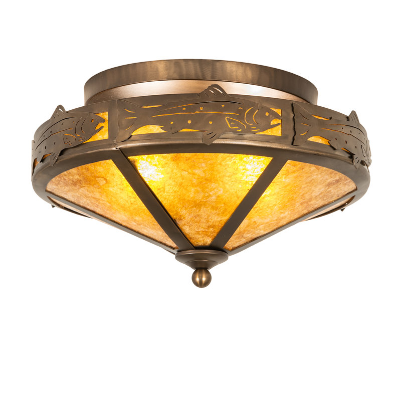 Rustic Lodge 2 - Light Flush Mount