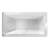 Bianca® 66" x 36" Freestanding Whirlpool Bathtub