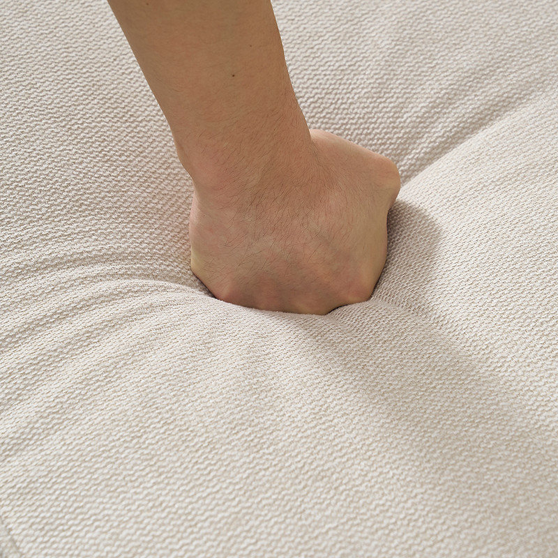 Canapé modulaire de coin 94 po, canapé en L rembourré en forme de L avec 2 coussins décoratifs de 94 po (Remarque: la compression de l'éponge nécessite des tapotements répétés pour rebondir)