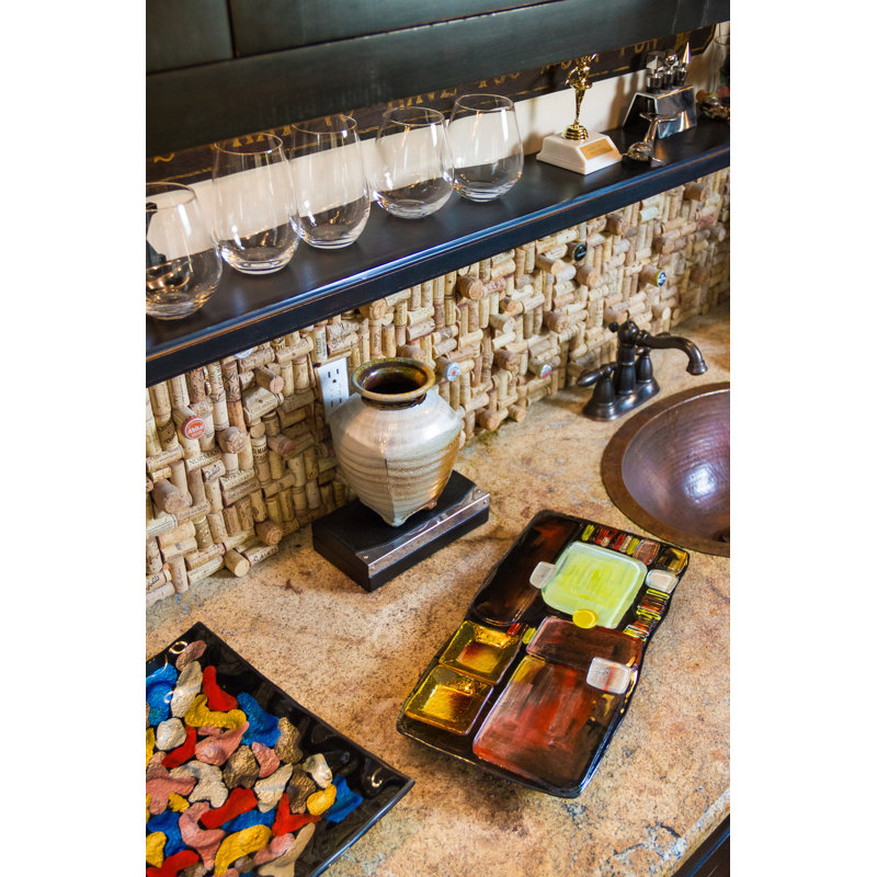 Jasmine Art Glass Glass Cheese Board