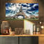 Vue magnifique sur la Tour Eiffel - reproduction de photo sur toile tendue-33219640-18440868