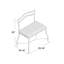 Tabouret meuble-lavabo Barmore