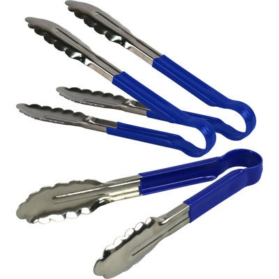Stainless Steel Tongs 12"