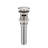 Bathroom Pop Up Drain – 304 Stainless Steel Sink Stopper With Overflow, Great For Vessel Sink/lavatory Vanity-121383064