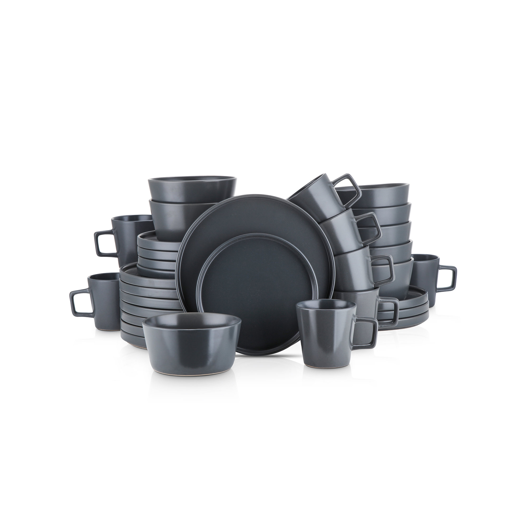 Celina Dinnerware Set, Matt Gray, 16