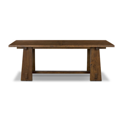 Combe Solid Pine Wood Extension Dining Table (82.5" - 122")