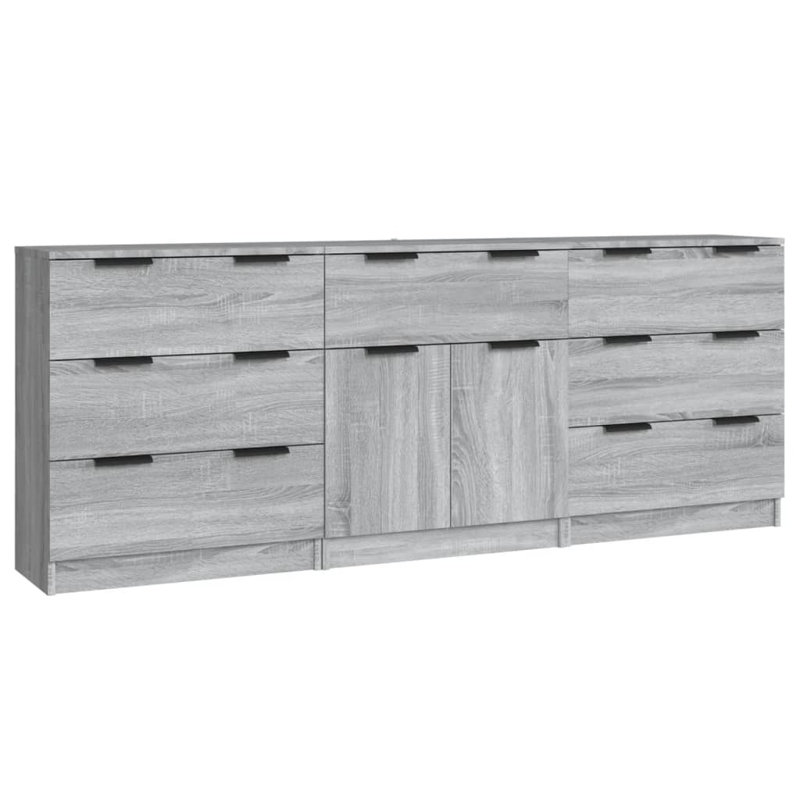 Hussam 60cm Sideboard, Washed Grey