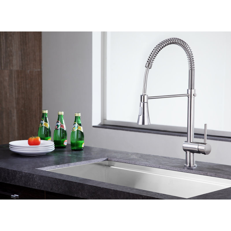 ANZZI Carriage Series Pull Down Kitchen Faucet