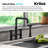 Urbix Bridge Faucet with Side Spray Included-88596470