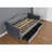 Upholstered Daybed with Storage Drawers