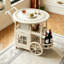 Solid Wood Bar Cart