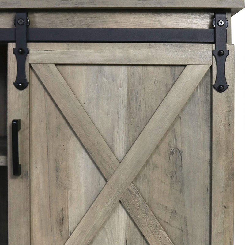 Unfinished for TVs up to 55", Tan