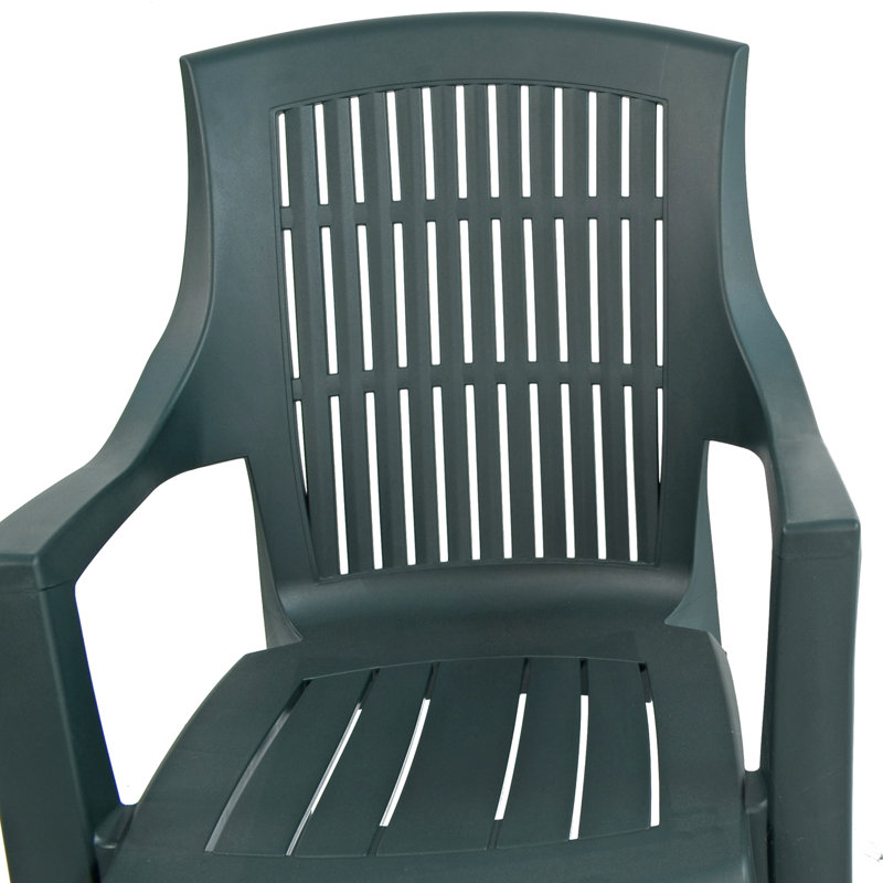 Stack Garden Chair, Green