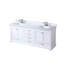Double Bath Vanity with Carrara Marble Top-110912978