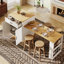 Wood Kitchen Island-470776630