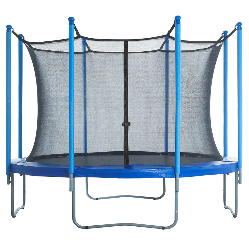 Trampoline Replacement Enclosure Surround Safety Inside Net for 8ft Frame using 8 Straight Poles