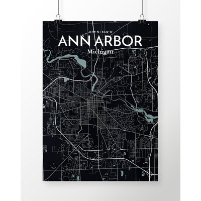 " Ann Arbor City Map "