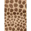 Tapis beige et brun noué à la main de haute qualité