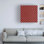 «Wailed Canvas Wall Art», art mural «Christmas Amaryllis 2» par Gail Fraser pour le salon, la chambre à coucher ou le bureau - 18 x 18