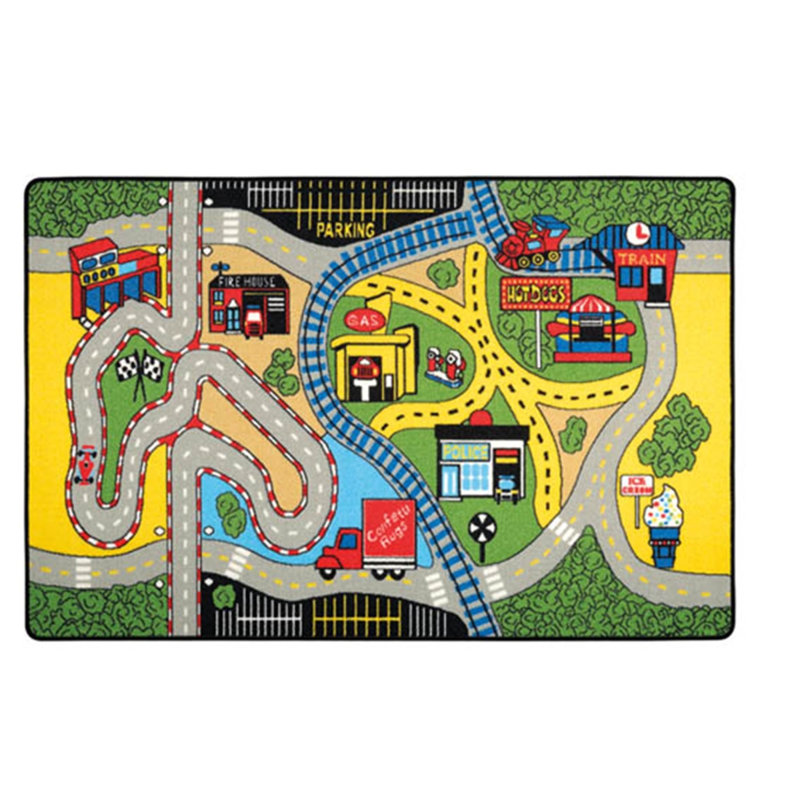 Fabii Hand Hooked Area Rug, Rectangle 133 x 190cm
