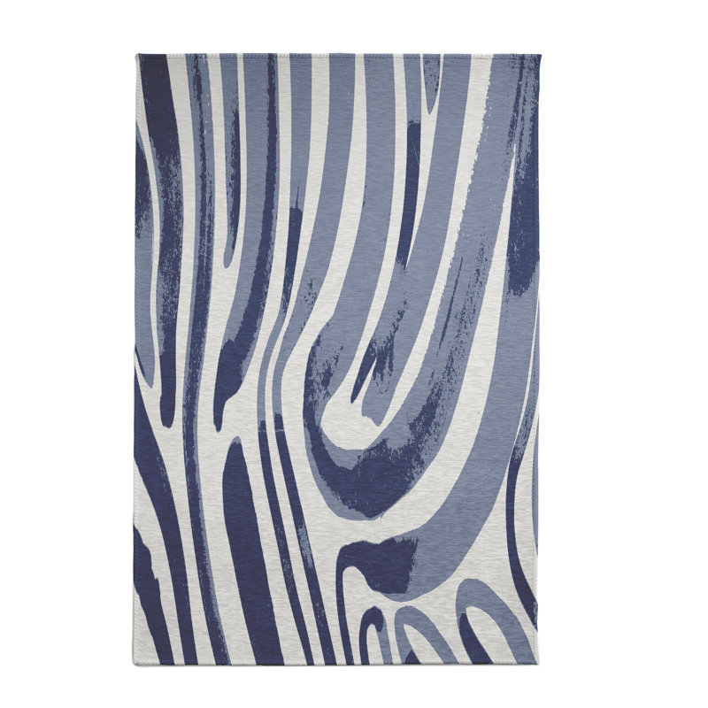 Almere Chenille Animal Print Indoor Rug, Rectangle 2' x 3'