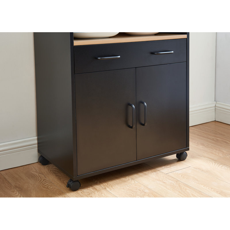 Jhelani Wood Bar Cart
