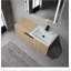 48 "Bathroom Vanity Sink Combo for big Space,Modern Bathroom Cabinet Cabinet combination, Bathroom Sink Cabinet Set, Oak