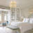 Nekoosa Rattan Semi Flush Mount