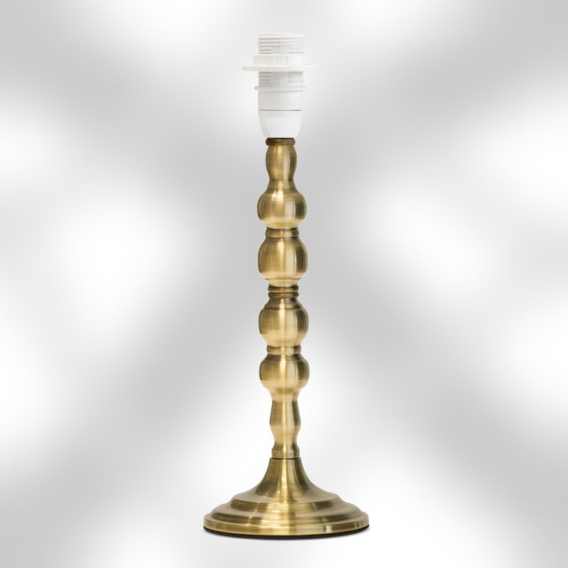 Waukena 30cm Candlestick Buffet Lamp Base Only, Gold