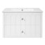 Meuble-lavabo flottant moderne 30 po avec lavabo en céramique, tiroirs à fermeture en douceur et rangement mural-1704870792