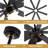 72" 8-Blade Large Ceiling Fan With Lights And Remote Control, Modern 6 Speeds Reversible DC Motor Ceiling Fan With For Living Room