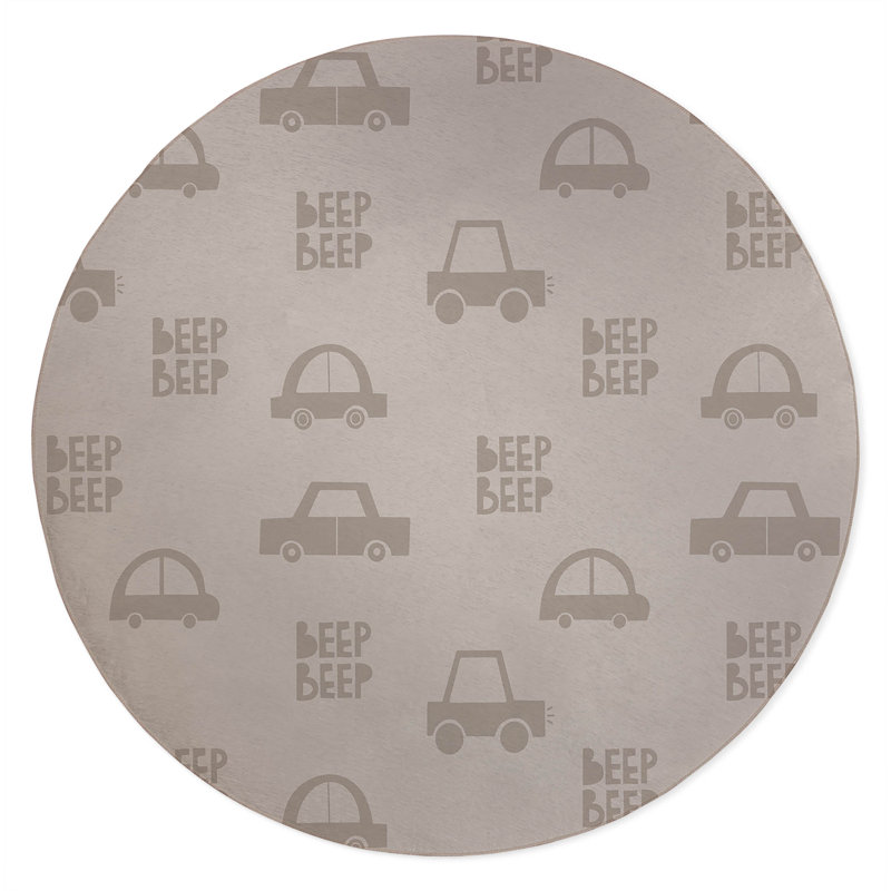 Tapis de jeu Beep Kids, Taupe / ivoire