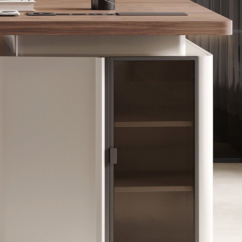 Bradham Computer Desk, 31.49" H x 70.86" W x 29.52" D