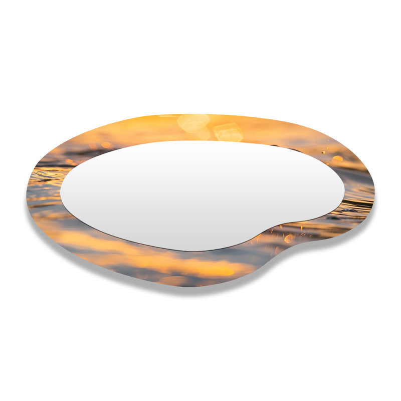 Miroir mural nautique Golden Sunset